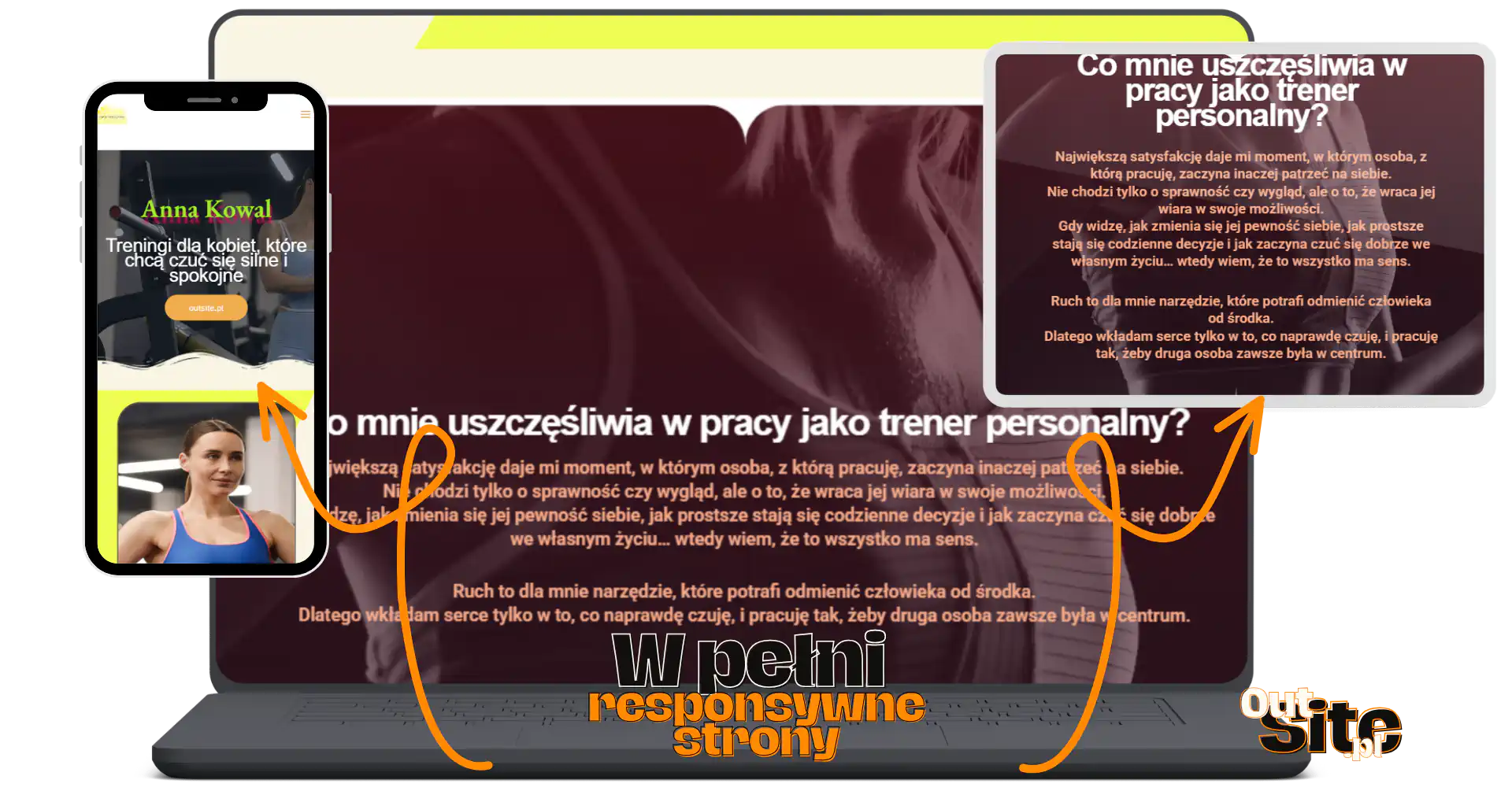 Tworzę strony www dla kobiecych marek osobistych i biznesów online